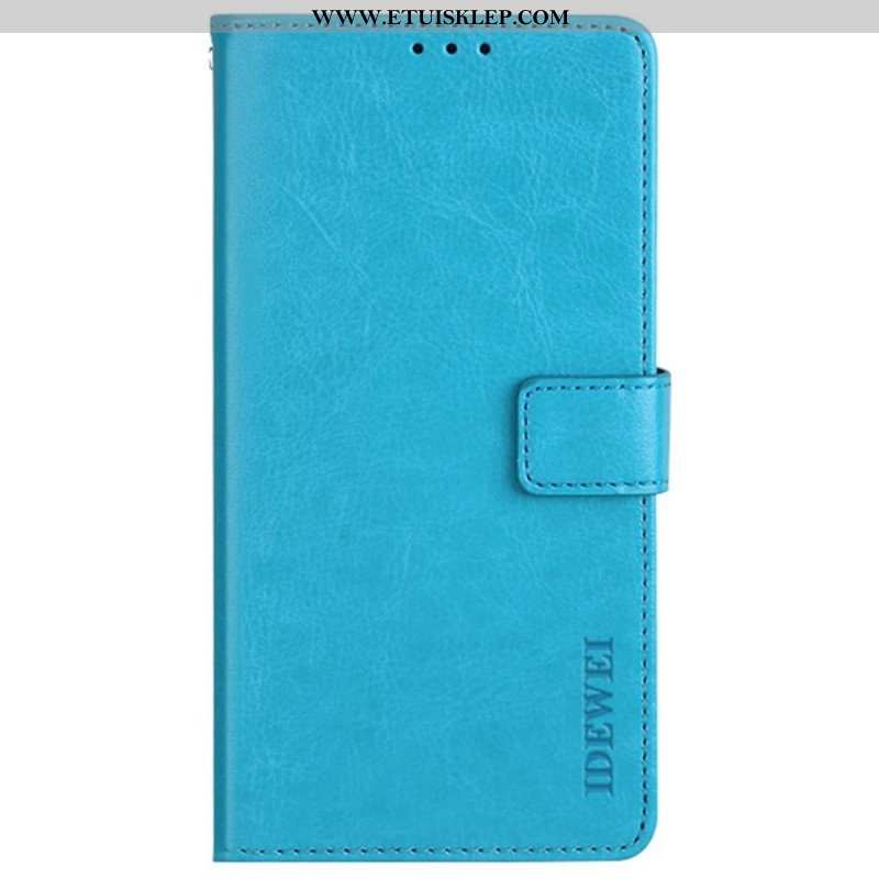 Etui Folio do Samsung Galaxy M52 5G Imitacja Skóry Idewei